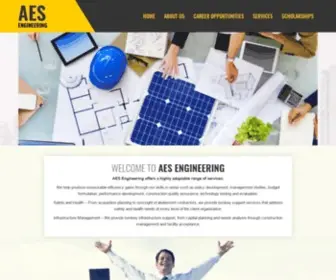 Aesengineers.com(AES Engineering) Screenshot
