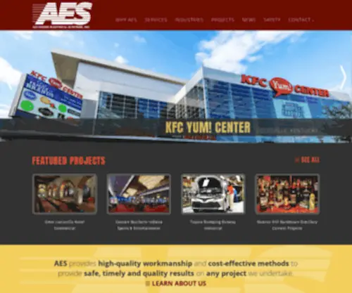 Aeslou.com(AES Louisville) Screenshot