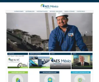 Aesmex.com(AES Mexico) Screenshot