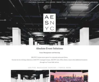 Aesnyc.com(AES NYC) Screenshot