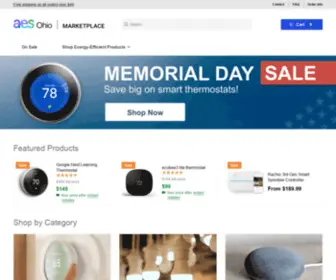 Aesohiomarketplace.com(AES Ohio Marketplace) Screenshot