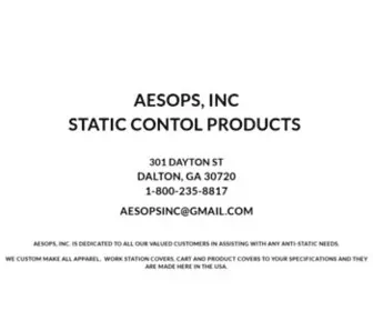 Aesops.com(Free Party Landing Page) Screenshot