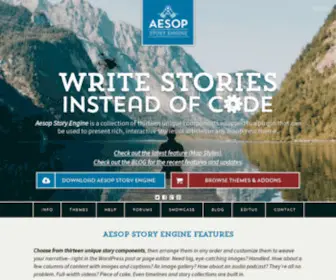 Aesopstoryengine.com(Aesop Story Engine Aesop Story Engine) Screenshot