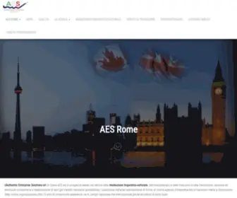 Aesrome.com(AES) Screenshot