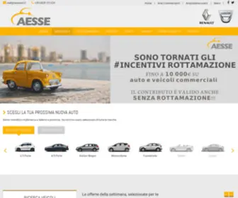 Aessesrl.it(Rivenditore auto per Salerno e provincia) Screenshot