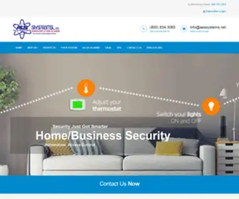 Aessystems.net(Alarms, Surveillance, Home Theater, Low Voltage, Network Cabling) Screenshot