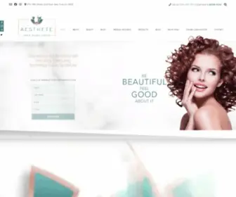 Aesthetemedspa.com(Medical wellness & MEDSPA) Screenshot