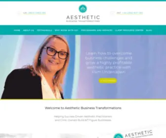 Aesthetic-BT.com(Aesthetic Business Transformations) Screenshot