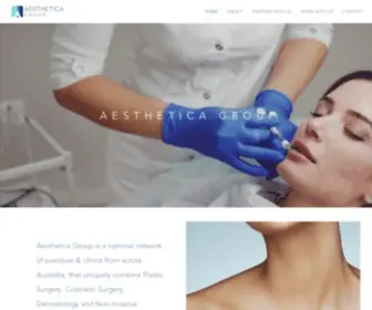 Aestheticagroup.com.au(Aesthetica Group) Screenshot