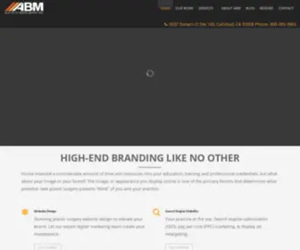 Aestheticbrandmarketing.com(Aesthetic Brand Marketing (ABM)) Screenshot