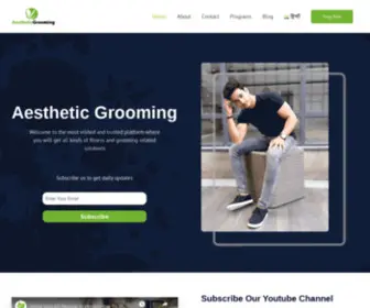 AestheticGrooming.com(Aesthetic Grooming) Screenshot