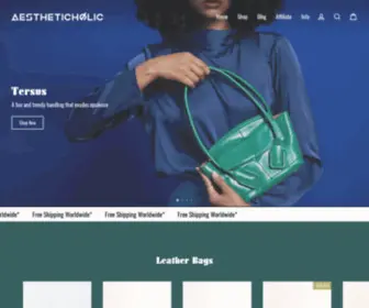 Aestheticholic.com(WOMEN BAGS) Screenshot