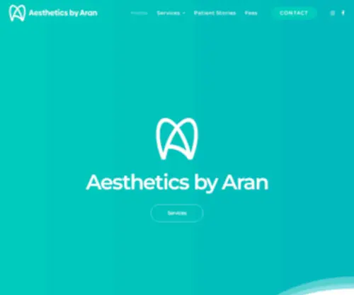 Aestheticsbyaran.co.uk(Aran Maxwell) Screenshot