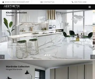 Aesthetixfurniture.co.uk(Bespoke Fitted Wardrobes) Screenshot