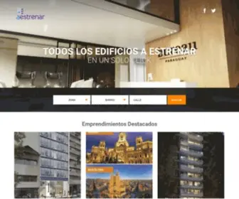 Aestrenar.com.ar(A Estrenar // Todos los edificios a estrenar en un solo click) Screenshot