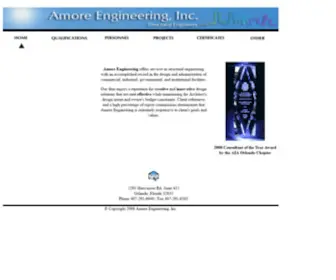 Aestructural.com(Amore Engineering) Screenshot