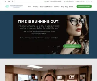 Aeswpb.com(Advanced Eyecare Specialists) Screenshot