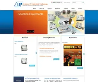 Aet-Embedtech.com(Aet) Screenshot