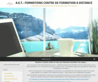 Aet-Formations.com(Thérapie brève) Screenshot