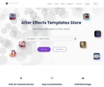 AetemplatesStore.com(After Effects Porjects) Screenshot