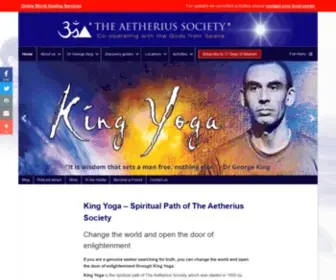 Aetherius.org(The Aetherius Society) Screenshot