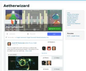 Aetherwizard.com(Aetherwizard Website) Screenshot