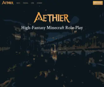 Aethier.co.uk(Page Redirection) Screenshot
