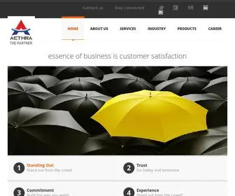 Aethratech.com(Aethra Technologies Inc) Screenshot