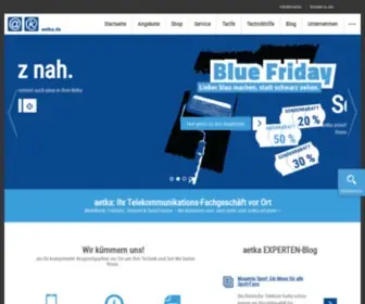 Aetka.de(Dein Telekommunikations) Screenshot