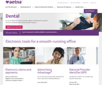 Aetnadental.com(Aetna Dental) Screenshot