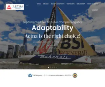 Aetnaforwarding.com(Aetna Forwarding Inc) Screenshot