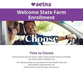 Aetnaplanofferings.com(State Farm Benefits) Screenshot