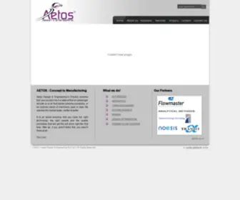 Aetos.co.in(Modeling and Simulation Engineering Solutions) Screenshot