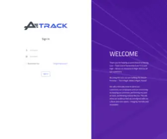 Aetrack.com(Site Maintenance) Screenshot