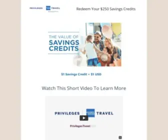 Aetravelcredits.com(aetravelcredits) Screenshot