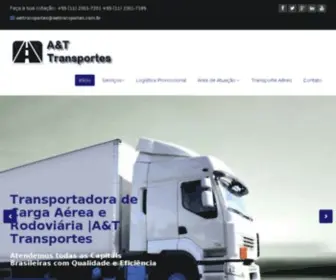 Aettransportes.com.br(A&T Transportes) Screenshot