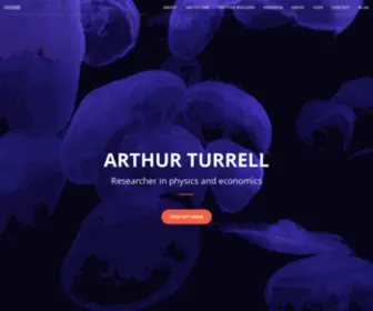 Aeturrell.com(Dr Arthur Turrell) Screenshot