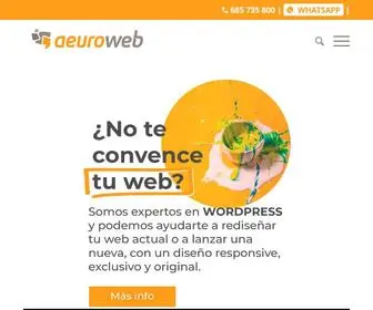 Aeuroweb.com(▷ Expertos en Diseño Web WordPress) Screenshot