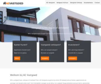 Aevastgoed.nl(AE Vastgoed) Screenshot