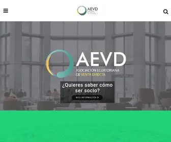 Aevd.ec(Asociación Ecuatoriana de Venta Directa) Screenshot