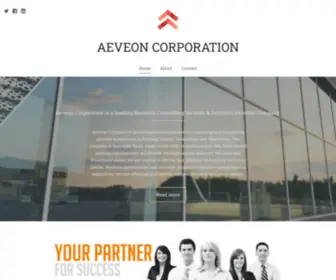 Aeveon.com(AEVEON CORPORATION) Screenshot