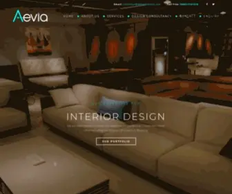 Aeviainteriors.com(Aevia Interiors) Screenshot