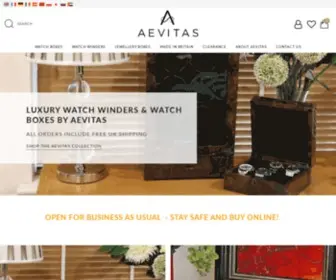 Aevitas-UK.co.uk(Aevitas Luxury) Screenshot