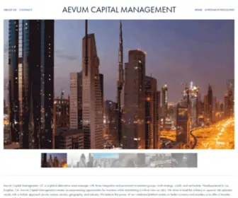 Aevumcapitalmanagement.com(Aevum Capital Management) Screenshot