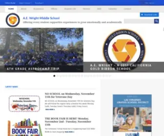Aewrightmiddleschool.net(A.E.Wright Middle School) Screenshot