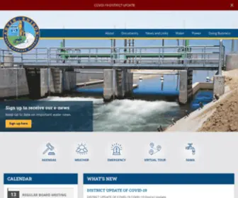 Aewsd.org(Arvin-Edison Water Storage District) Screenshot