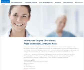 Aewz-Koeln.de(Gesundheitswesen, Handwerk, Gewerbe und Industrie) Screenshot