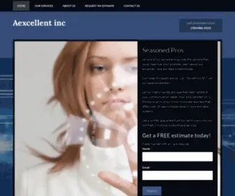 Aexcellentinc.com(Aexcellent inc) Screenshot