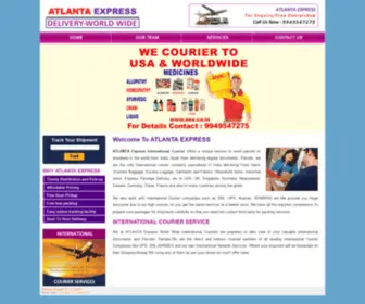 Aex.co.in(ATLANTA EXPRESS) Screenshot