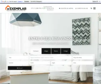 Aexemplar.com.br(Exemplar) Screenshot